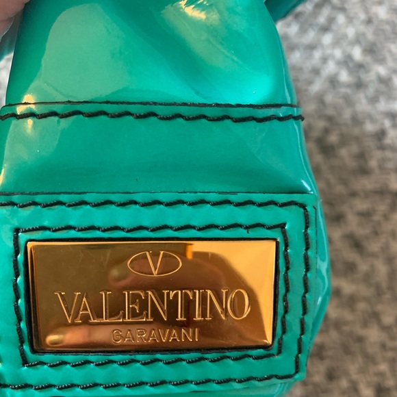 Valentino aqua patent leather historio bag - Picture 3 of 6